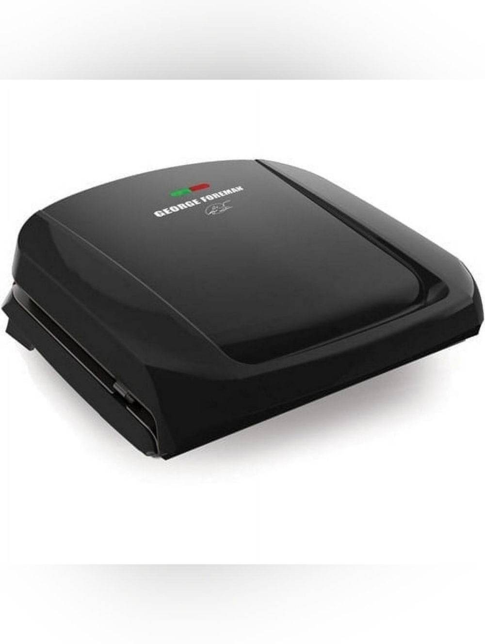 WORKING George Foreman GRP1060B 4 Serving Removable Plate Grill Panini Press